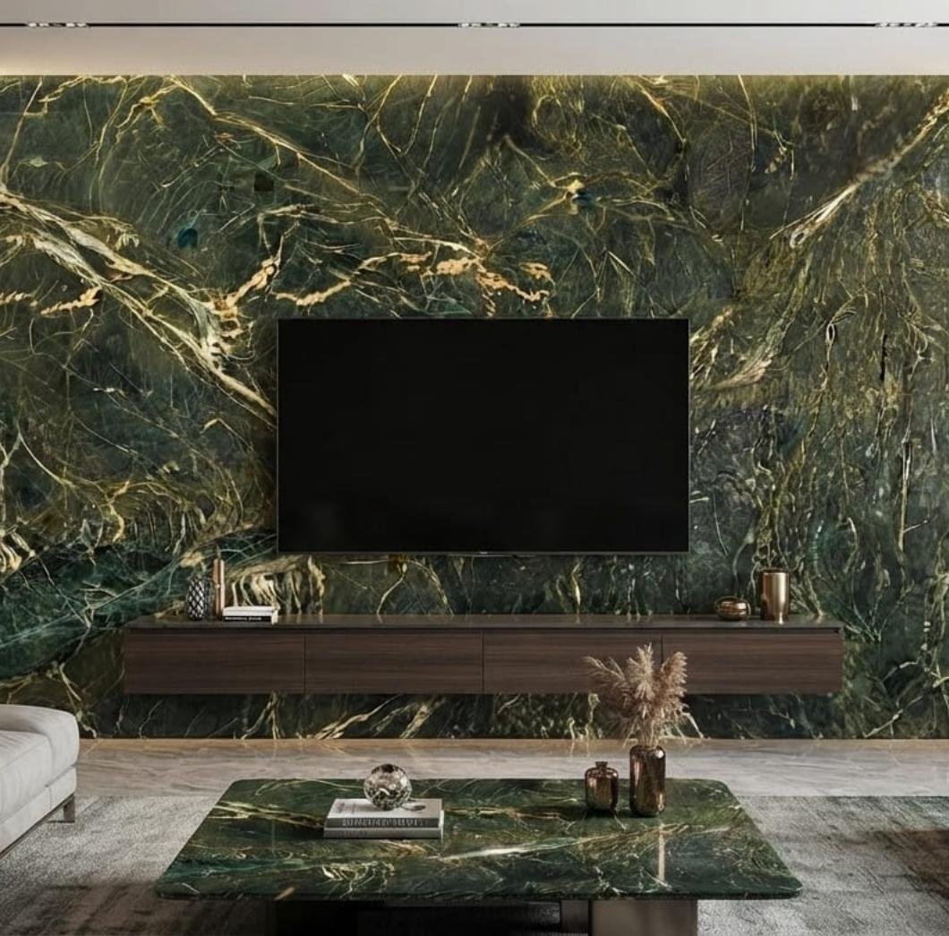 Rainforest Green Marble Where It Belongs